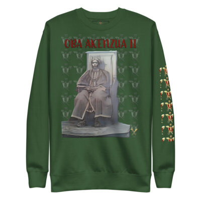 Oba Akenzua II Unisex Premium Sweatshirt - Image 3
