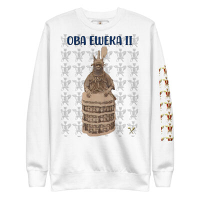 Oba Eweka II Unisex Premium Sweatshirt - Image 13